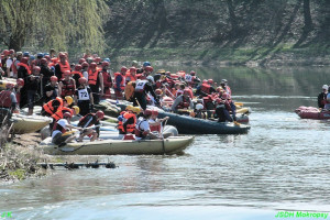 Závod raftů Sázava 2010