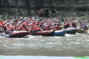 Závod raftů Sázava 2010